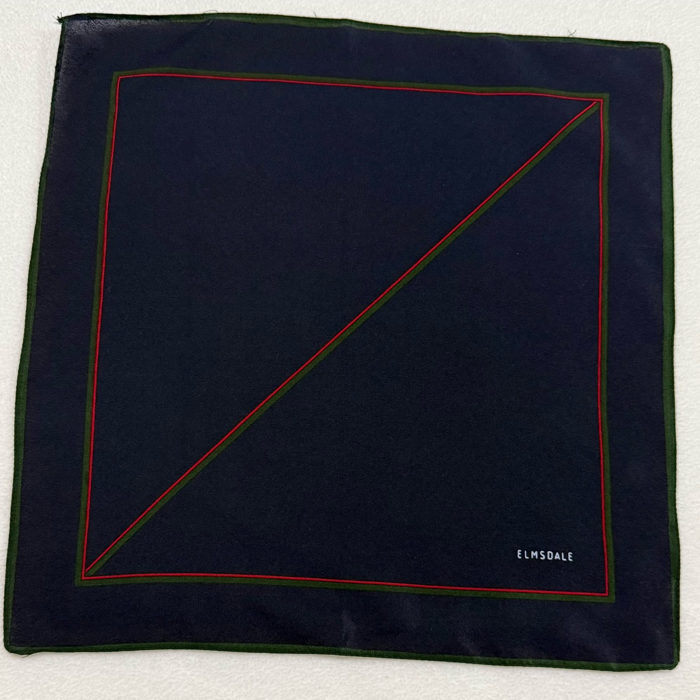 Vintage Elmsdale Pocket Square Handkerchief